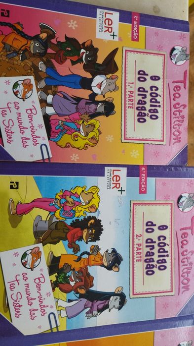 Livros colecção geronimo Stilton