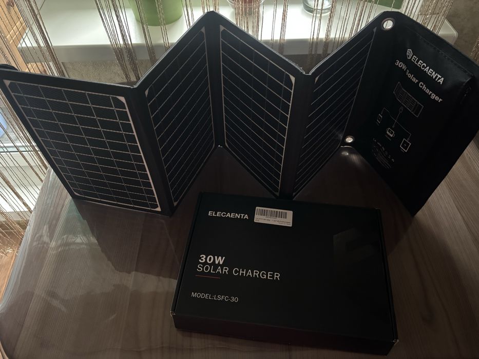 Сонячна батарея ELECAENTA 30W (ХІТ AMAZON), вихід Type-C PD18W
