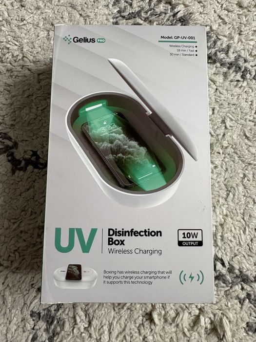 Дезінфектор Gelius Pro стерилізатор з безтротова зарядка