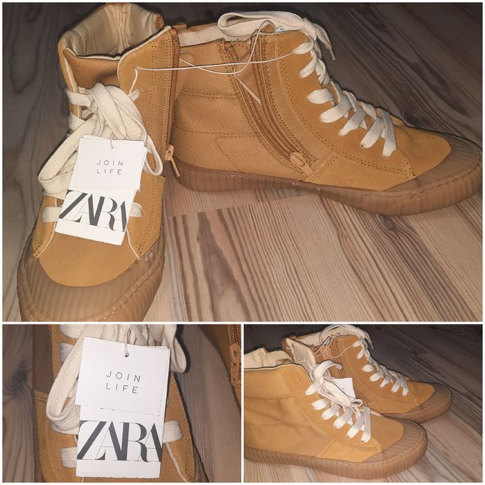 Хайтопы Кеды Зара Новые р-р 40