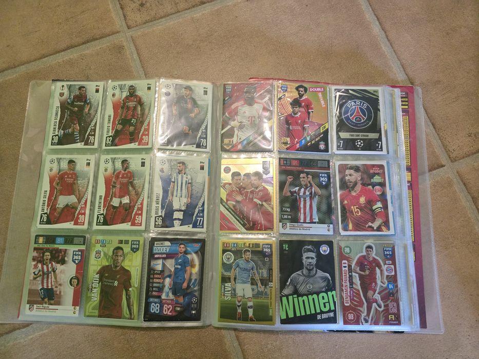 Album Match Attax karty piłkarzy
