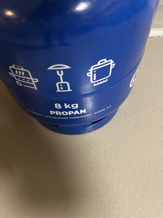 Sprzedam butle gazowa 8 kg propan