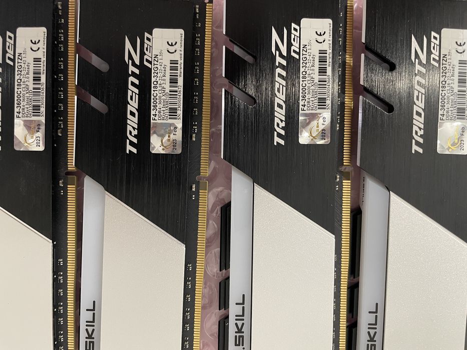 G.SKILL TridentZ Neo 4x8gb ddr4 3600MHz CL18