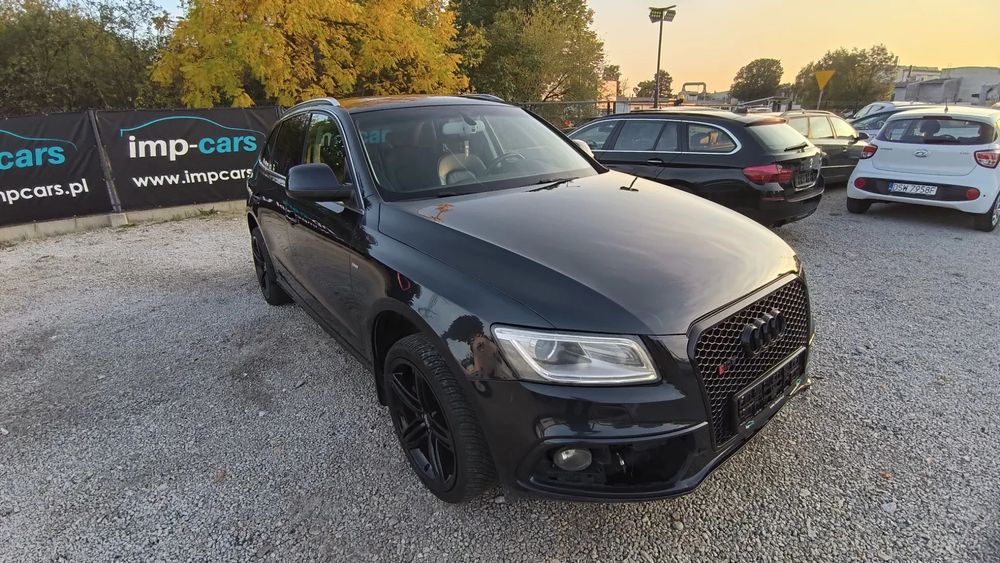 Audi Q5 Bixenon Nawigacja el. Klapa S-line Exterieur Quattro Lekko uszkodozna!