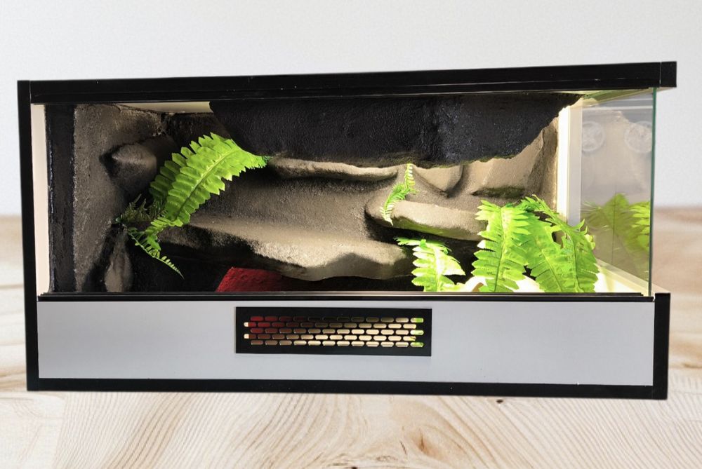 Terrarium meblowe 80x40x40cm gekon, wąż, agama