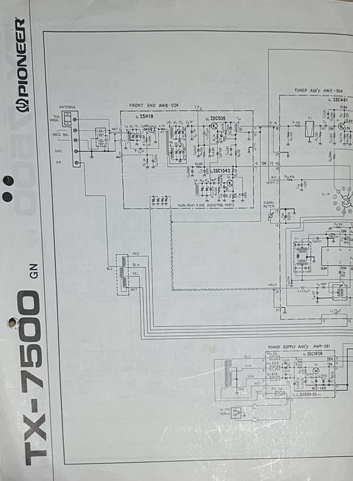 Sintonizador Pioneer TX-7500