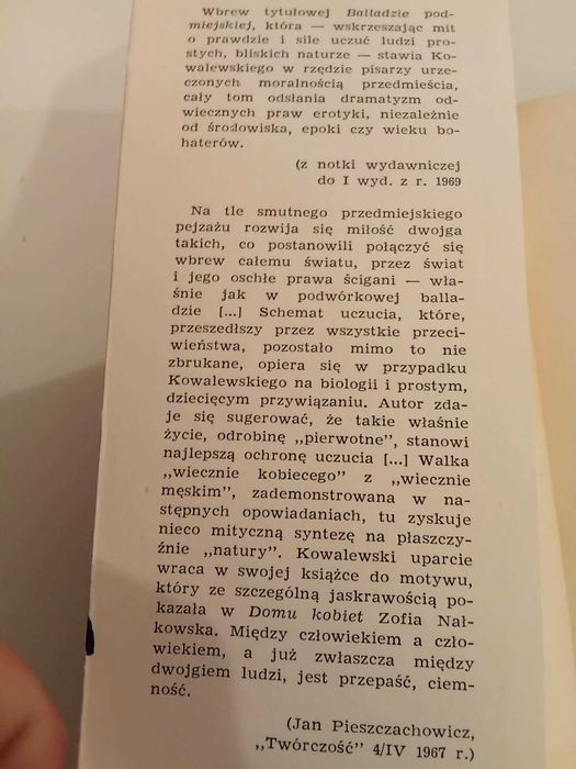 Podmiejska ballada i inne romanse - S Kowalewski