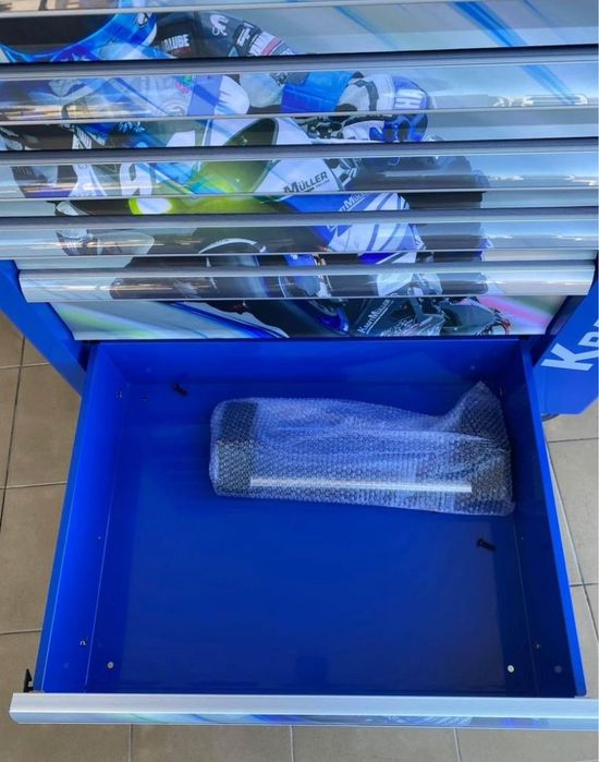 Caixa de ferramentas azul