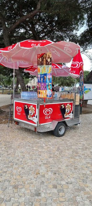 atrelado de gelados