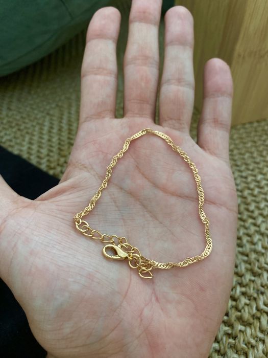 Pulseira Dourada Simples