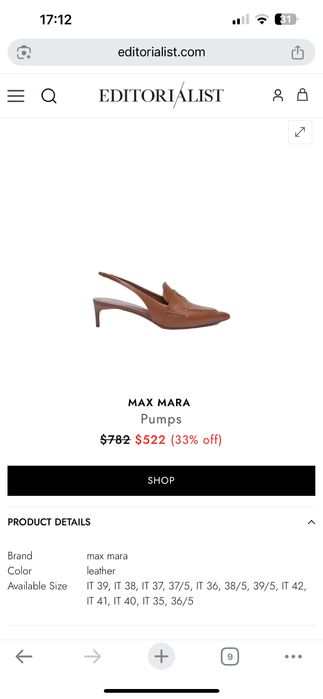 Светр Eridani із колекції Weekend Max Mara