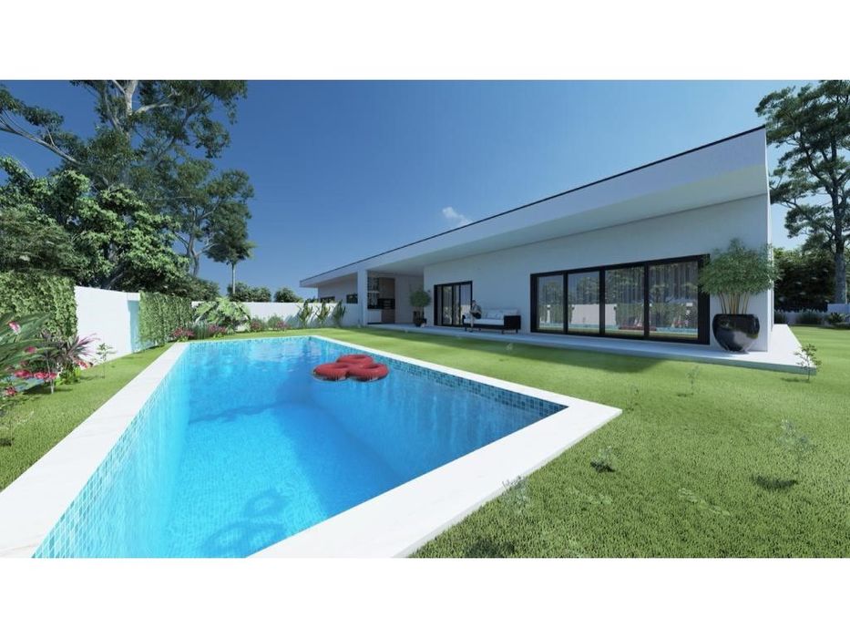 T4 Detached House * Azeitão * Ground Floor with Swimming Pool * Luxury Finishes