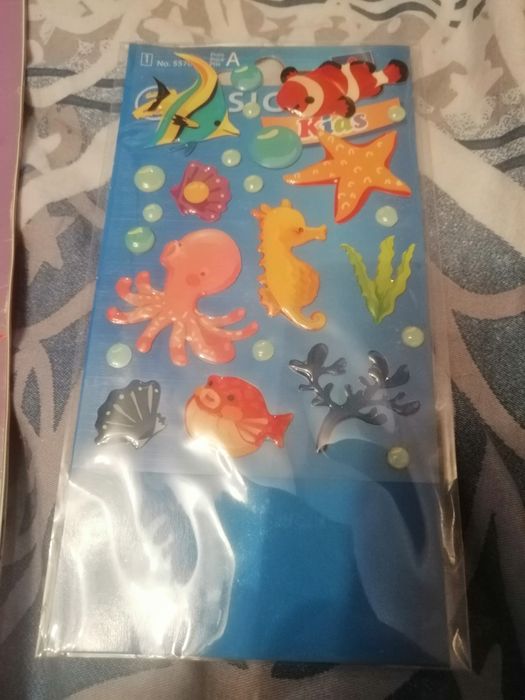 Naklejki, samoloty, motory, rybki