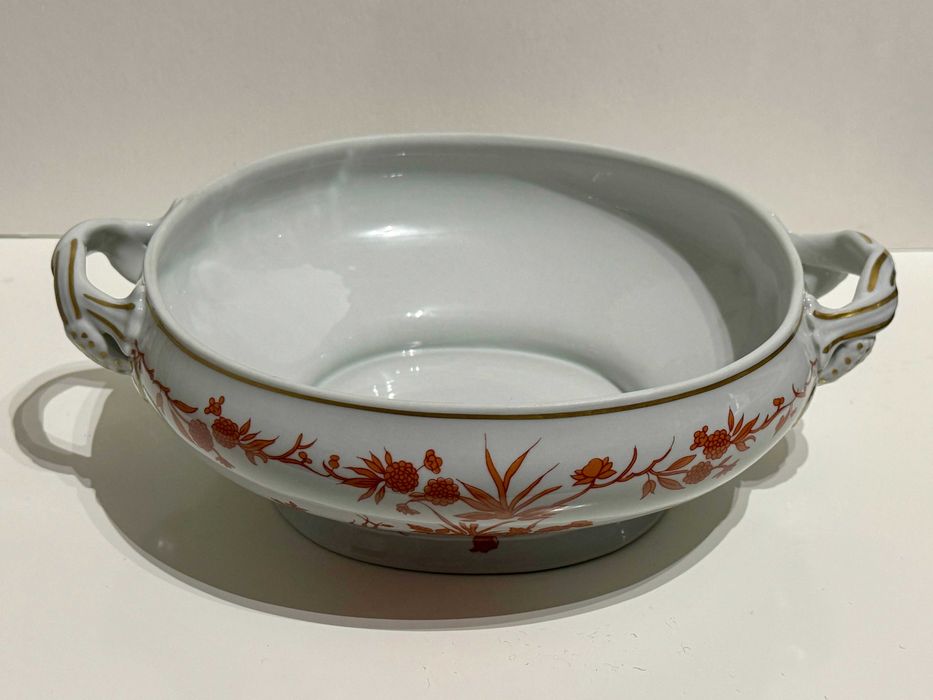 Prato de servir Vista Alegre - "Goa" com filete dourado