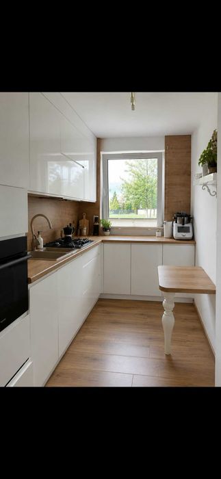 Nowoczesne mieszkanie 42 m² z ogródkiem (40 m²) i garażem – Osiedle Niwa, Głogów Młp