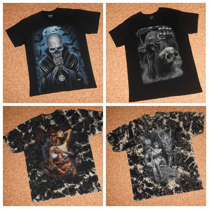 Футболки Spiral Wild Rock Chang Rock Eagle Survivors та ін.