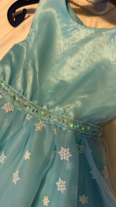 Новорічна сукня сніжинка, снігова королева, Ельза р.116-122