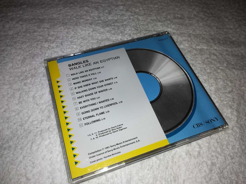 the bangles (walk like an egyptian) música/cd