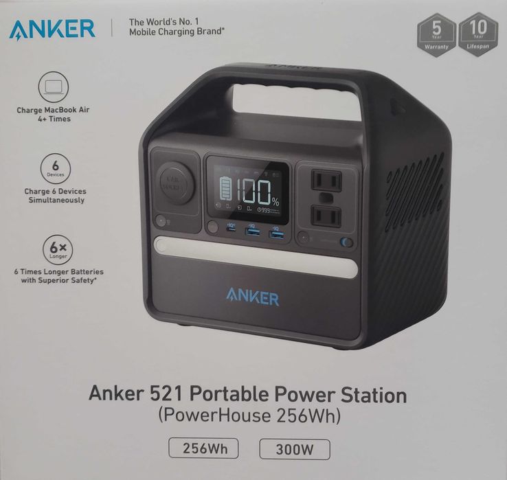 Портативная электростанция Anker 521 US