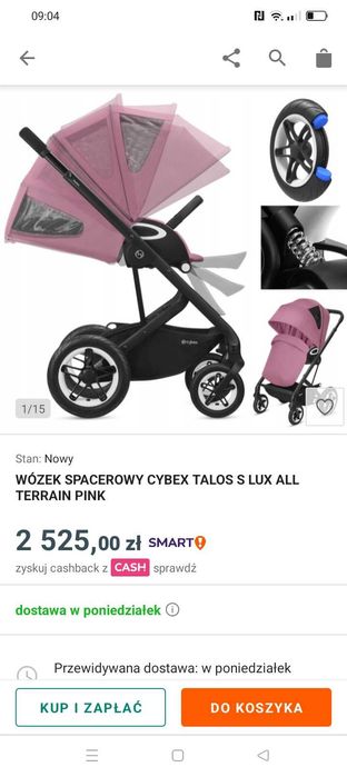 Wózek spacerowy cybex