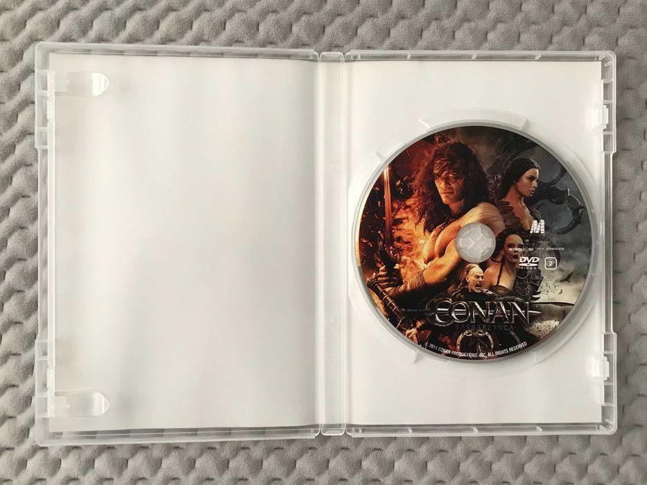 "Hercules" + "Conan Barbarzyńca" 2 DVD NIEUŻYWANE (napisy i lektor PL)
