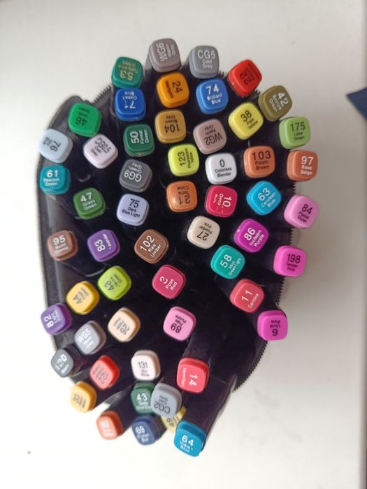 маркери набір 60 штук