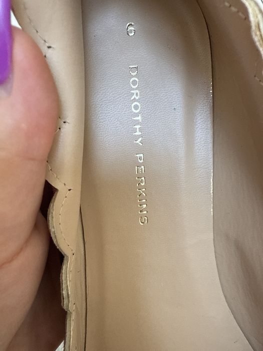 Dorothy Perkins нові леопардові балетки 9 розмір 40 25.5 см