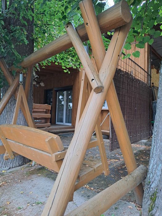 Domki letniskowe,zamek Czocha. Pomost prywatny