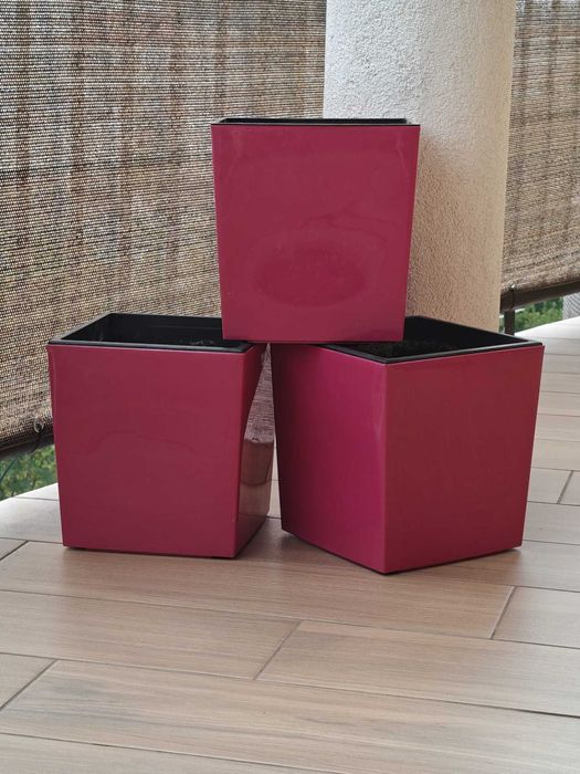 Doniczka na balkon, taras, ogród - 3 szt.