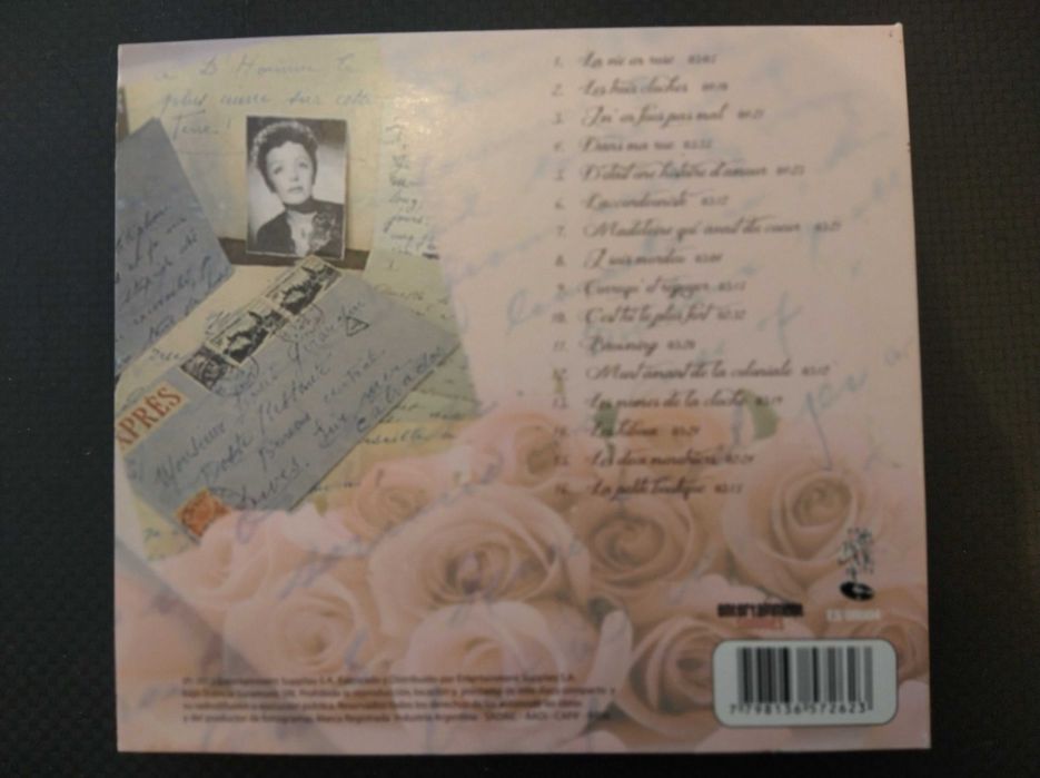 CDs La vie en rose - Edith Piaf
