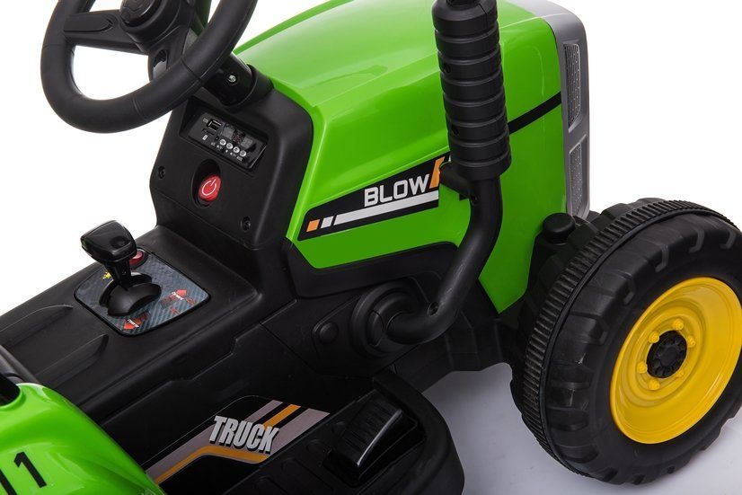 Traktor na Akumulator BLOW z Przyczepą dla dziecka 2x45W PILOT XMX611