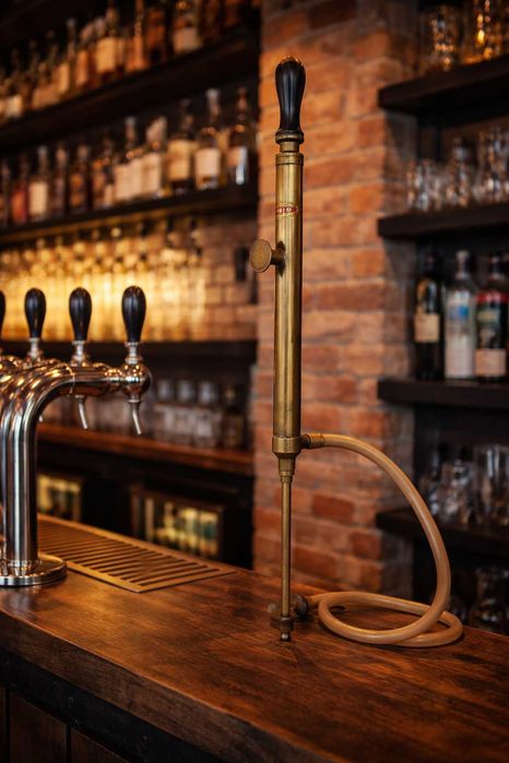 Zabytkowa pompa do piwa Snild