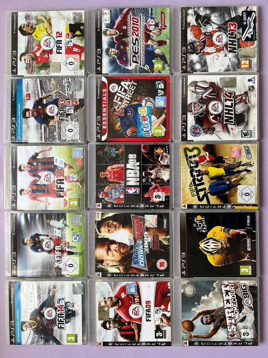 Игры на Playstation 3, Диски на Sony PS3