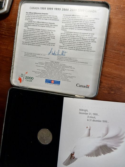 Moeda e selos do Canada