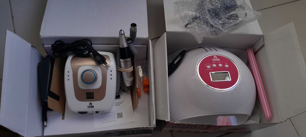 Kit motor e catalisador de unhas em gel