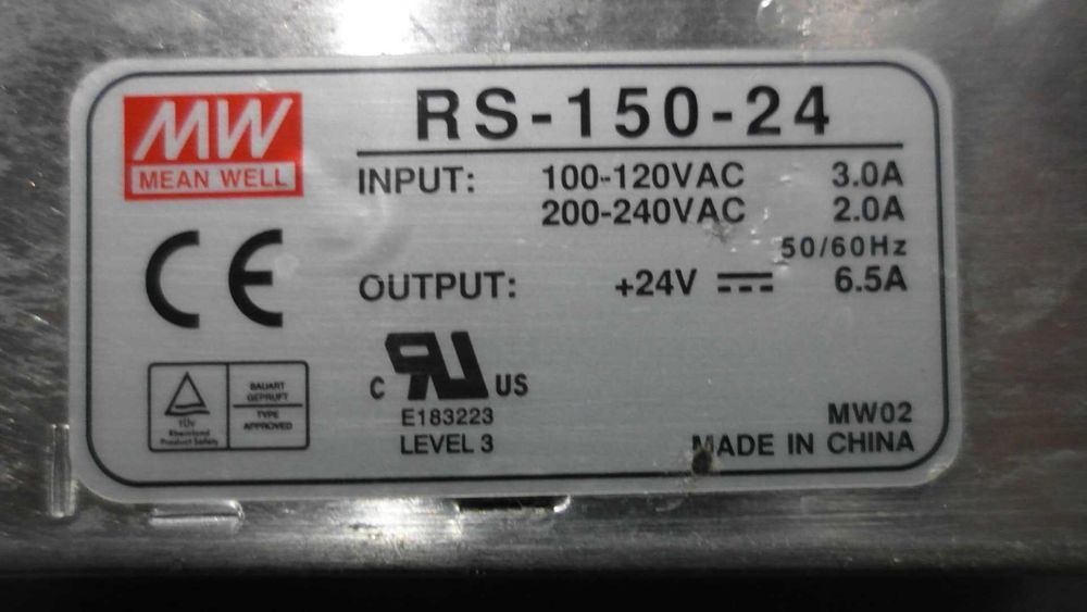 Импульсный блок питания RS-150-24