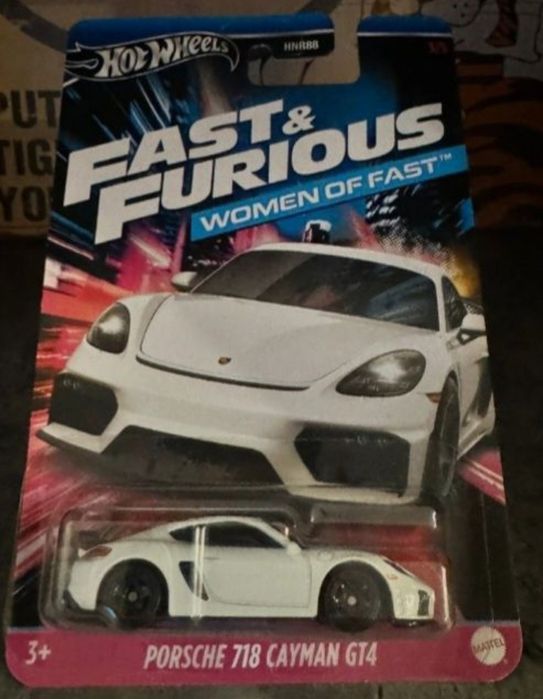 Hot wheels Fast & furious Porsche 718 cayman GT4