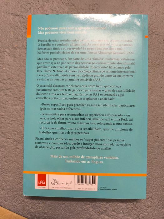 Pessoas Altamente Sensíveis — Dra. Elaine N. Aron (5ª Edição)
