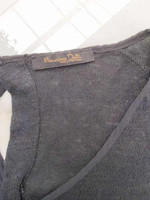 Massimo dutti bluza z 100% lnu