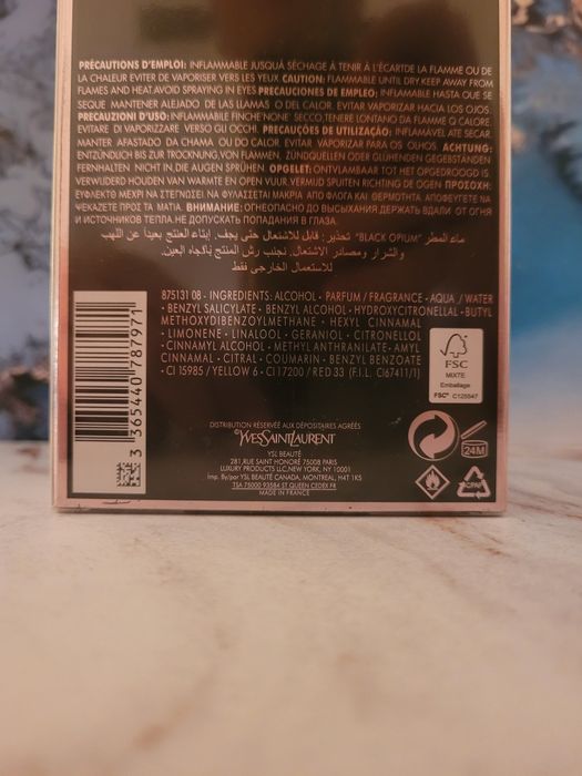 Perfumy black opium 90ml