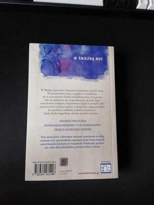 Książka "W śnieżną noc" John Green, Lauren Myracle, Maureen Johnson