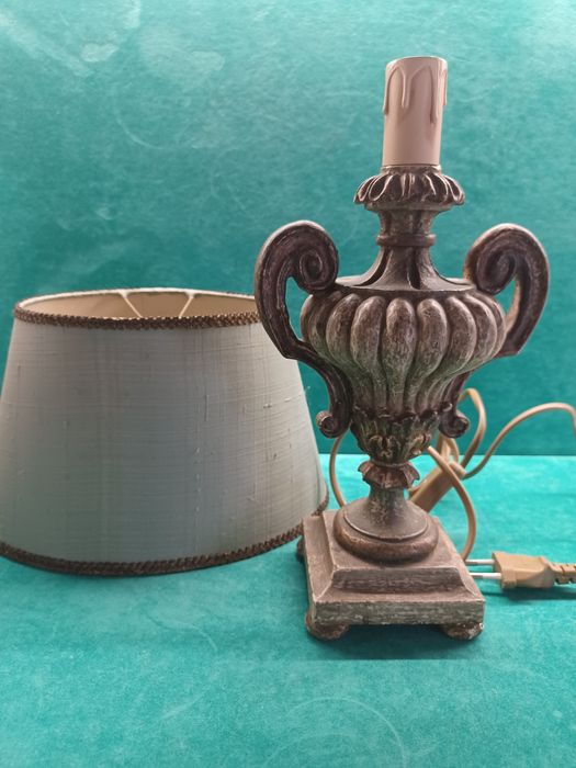 Palmito de altar em talha de madeira