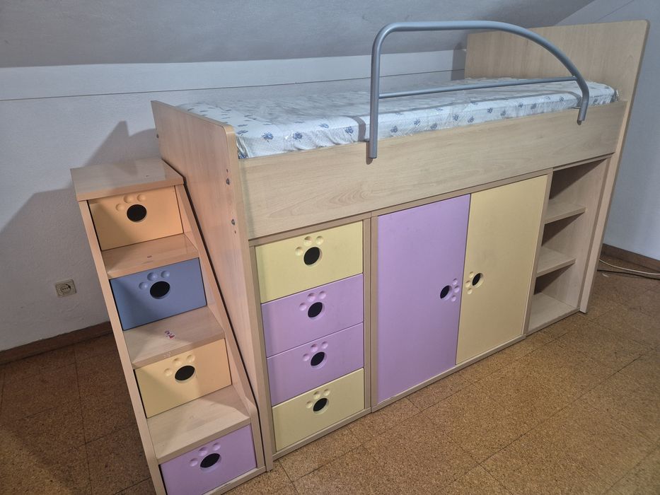 Cama modular de criança