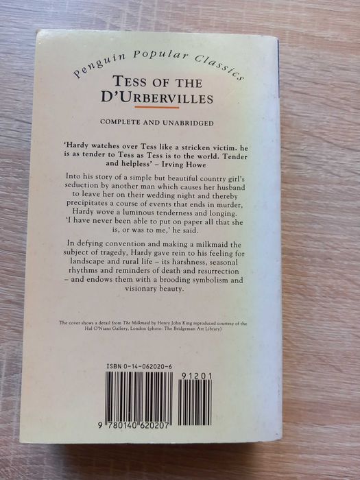 Thomas Hardy "Tess of the D'Urbervilles"