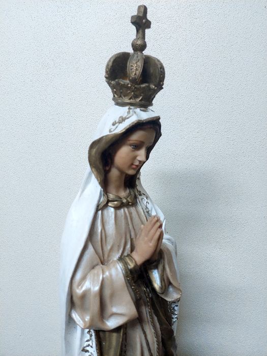 Nossa Senhora de Fátima em marfinite