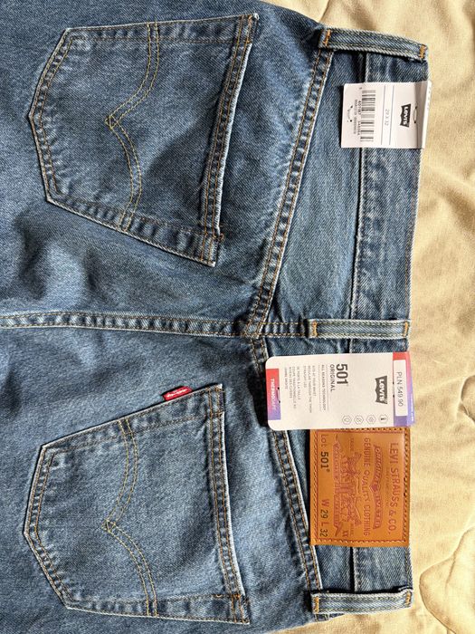 Оригинальные мужские джинсы  Levis 501