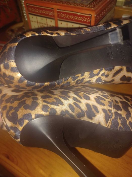 Botas estampado leopardo da Primadonna