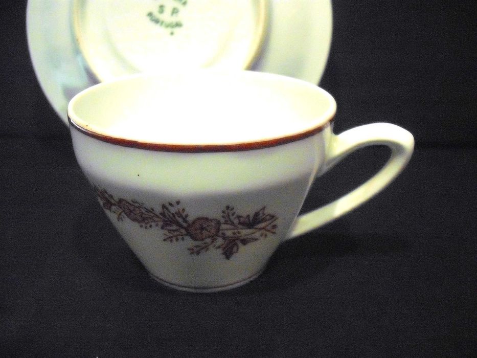 Chávena antiga de café fabricada por Coimbra S.P. Portugal - anos 60