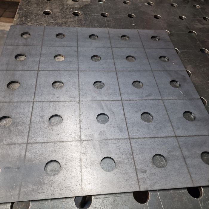 Blat spawalniczy 800x600x6 + boki