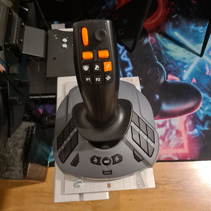 Thrustmaster, kierownica, joystick, sim, ets2, fs